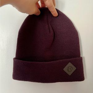 Maroon Knit Hat